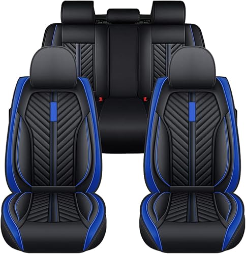 Juego de fundas de asiento de automóvil para XC40 2019-2022, de cuero para banco dividido delantero y trasero de 5 asientos XC40, protectores de