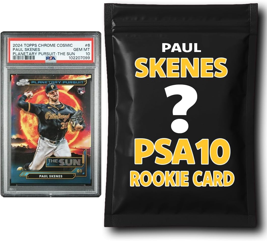 PSA 10 Graded Rookie Baseball Card Mystery Box - Paul Skenes