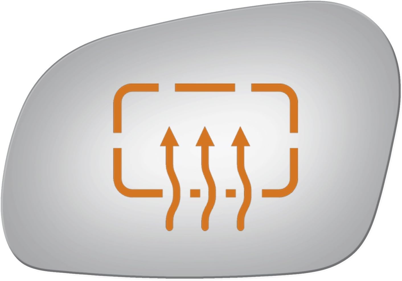 Flat Driver Left Side Replacement Mirror Glass for 1995-2002 Lincoln Continental (Fwd)