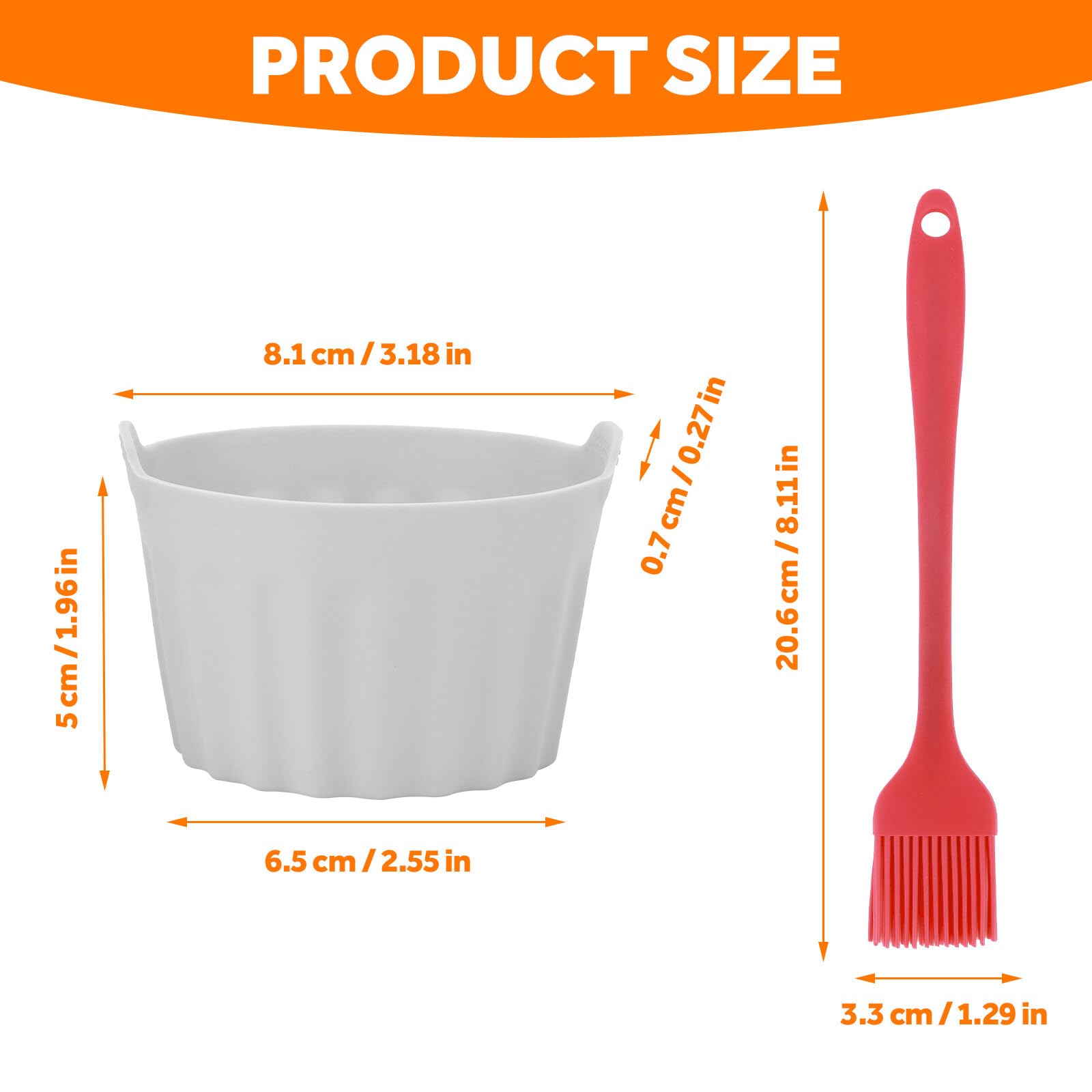 Stampini In Silicone Per Friggitrice Ad Aria - 9 Pezzi, Riutilizzabili, Antiaderenti - Per Uova, Dolci E Cibi