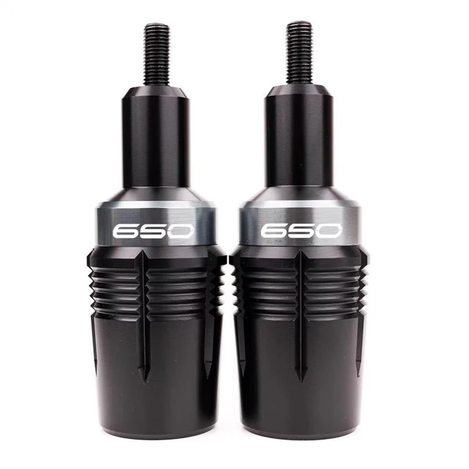 Moto Deslizadores Para KAWASAKI Z900 SE RS Z650 Para Ninja 650 2017-2025 Protector Chasis Motocicleta Parachoques Almohadilla Choque(A-Grey-650)