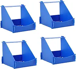 Felmis Caixa de ninho de galinha, caixas de nidificação de galinhas para colocar ovos, caixa de ninho grande para galinhas, patos e aves, pacote com 4