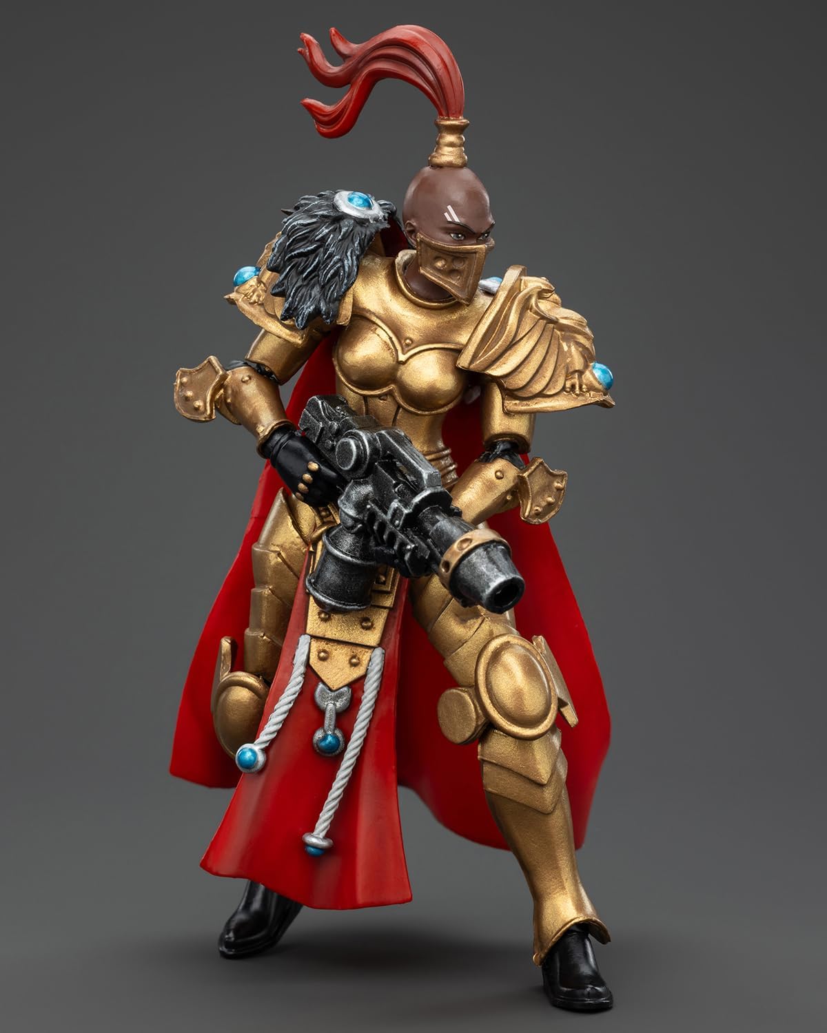 JoyToy Warhammer 40K Genuine License 1:18 Action Figure, Sisters of Silence White Falcons Vigilator Cadre Vigilator 2, 4.17 in Collectible Action Figures Kits