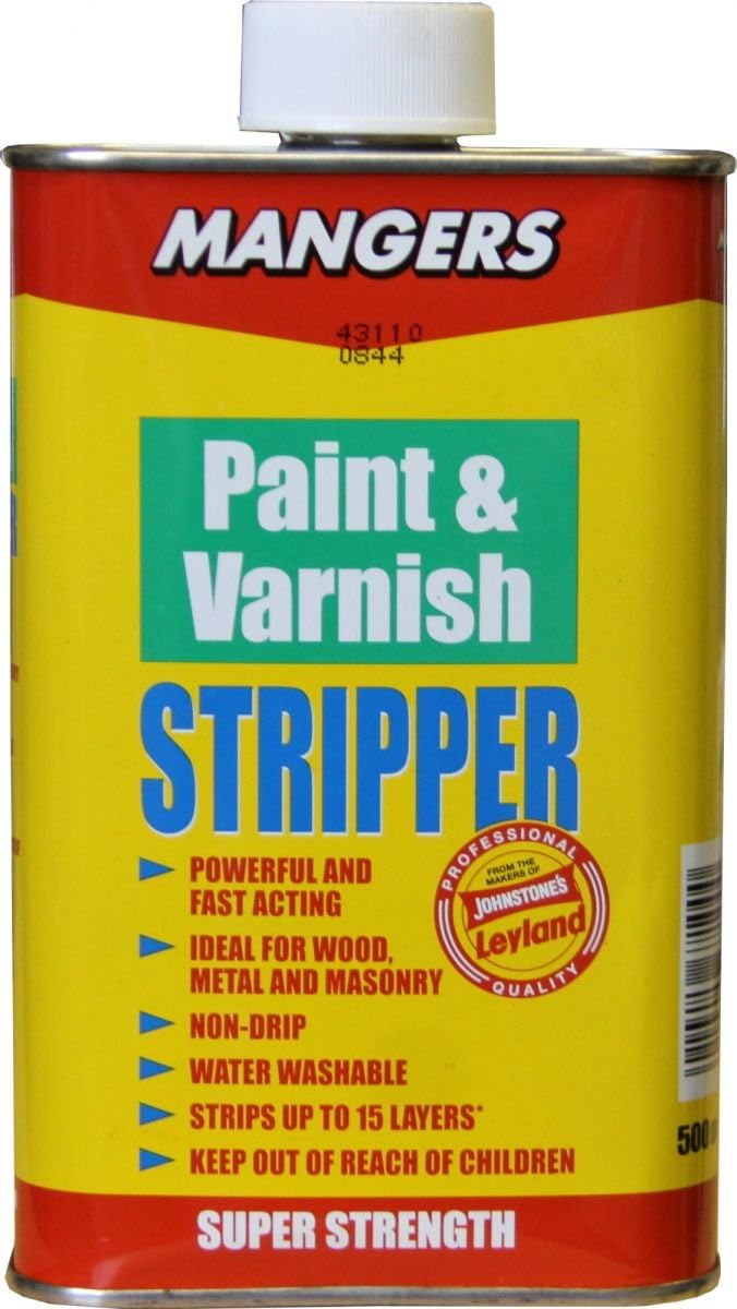 Mangers Water Washable Paint & Varnish Stripper 500ml Amazon.co.uk