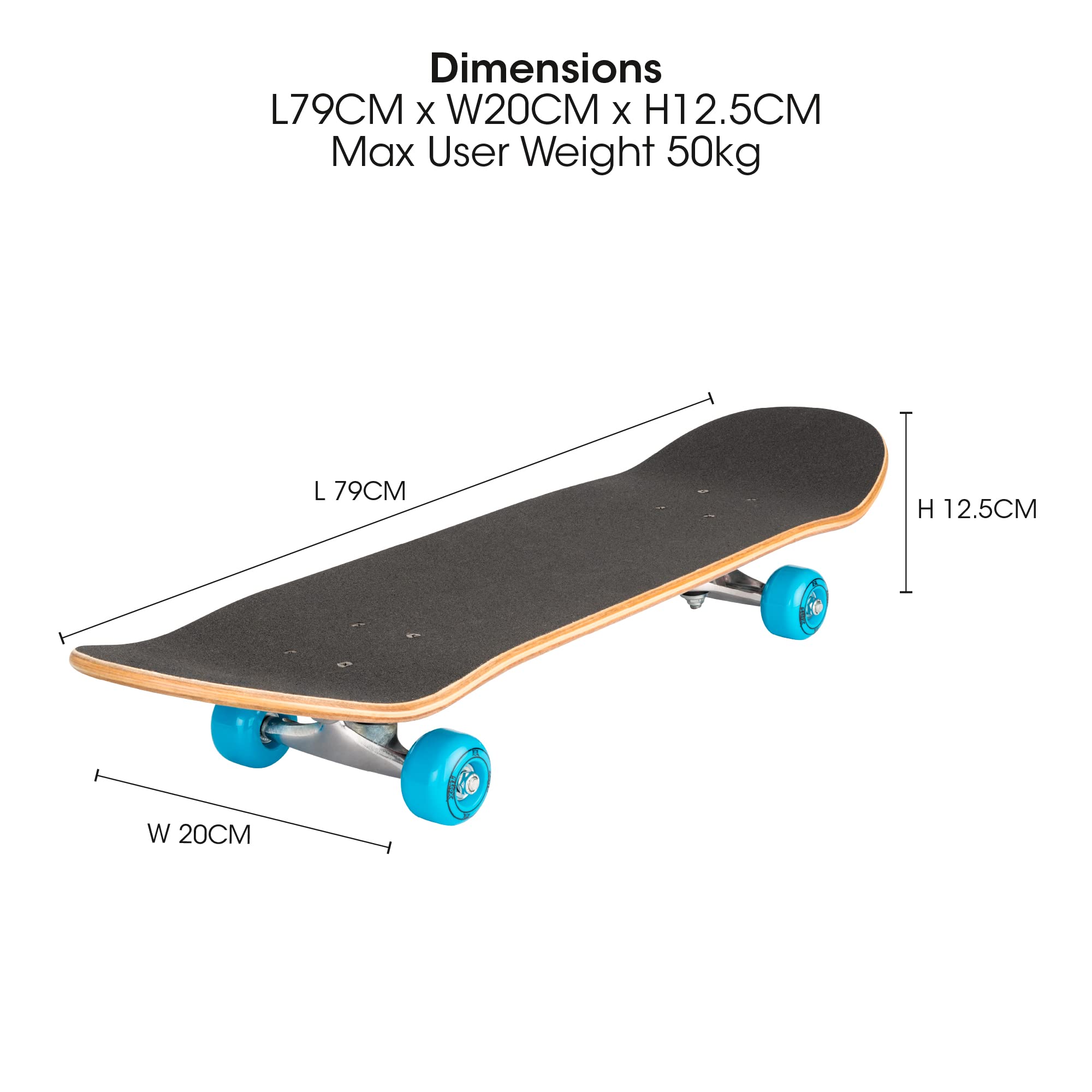 woodentoy スケートボード WOODEN TOY 10.2 SLATE BLUE 【 ウッデントイ ハンドシェイプ