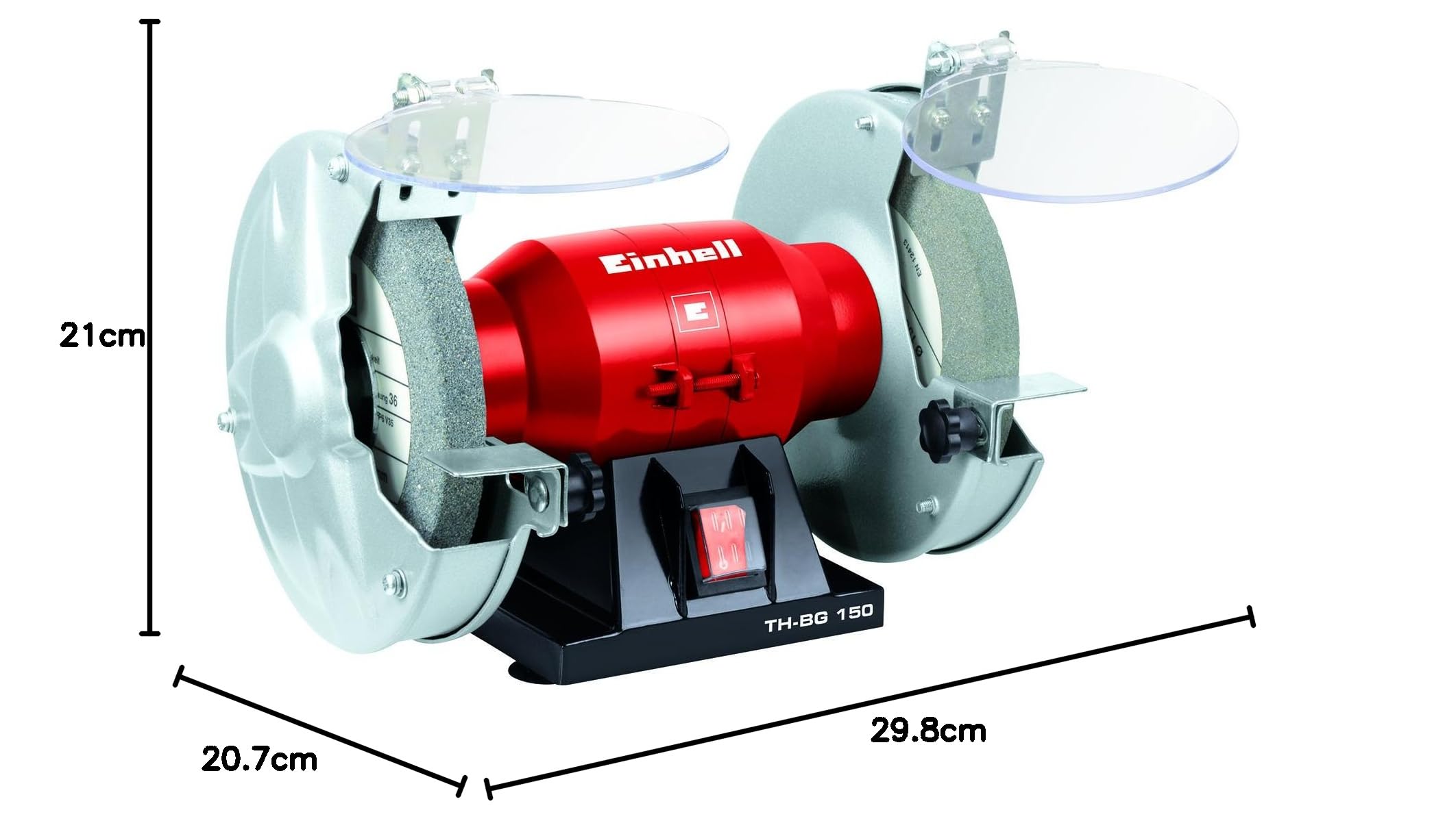 Einhell 4412570 Th-Bg 150 Smerigliatrice da Banco