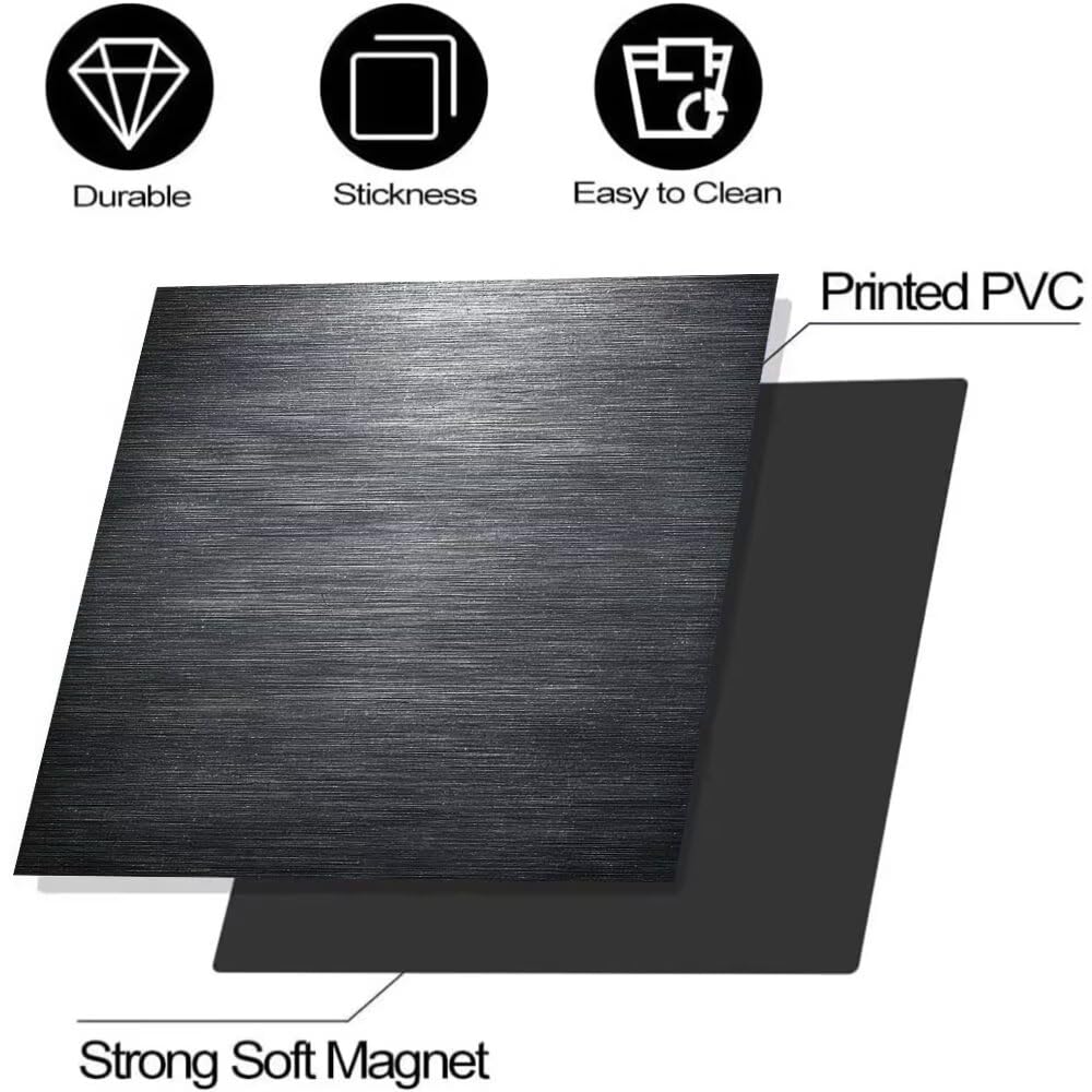 Geschirrspüler-Magnetabdeckung, 58 x 66 cm, wiederverwendbar, Edelstahl, gebürstet, dekorative Abdeckung, Kühlschrank- und Waschmaschinen-Frontplatten-Aufkleber für Küche, Heimdekoration