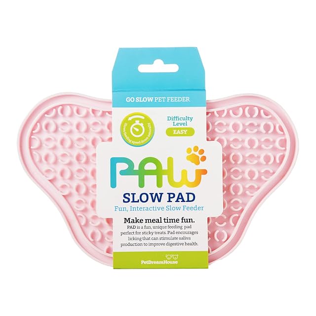 PetDreamHouse Paw Lick Pad Baby Pink Easy