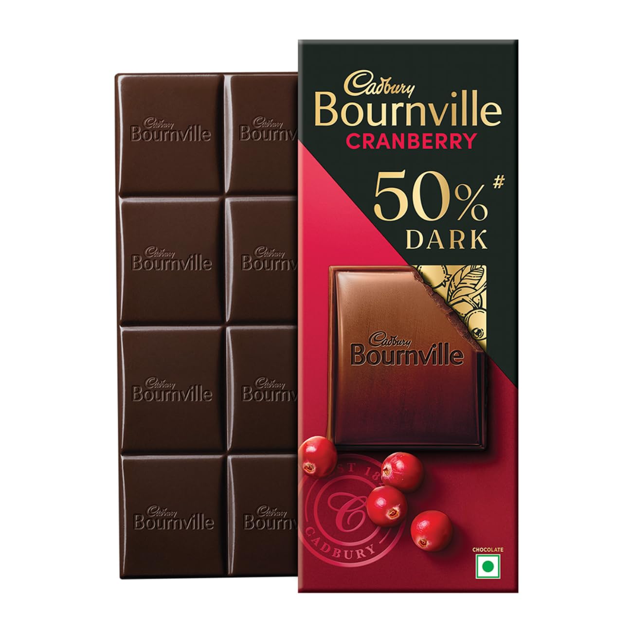 Cadbury Bournville Cranberry Dark Chocolate Bar, 80 grams (B017LHTHN0) Amazon Price History, Amazon Price Tracker
