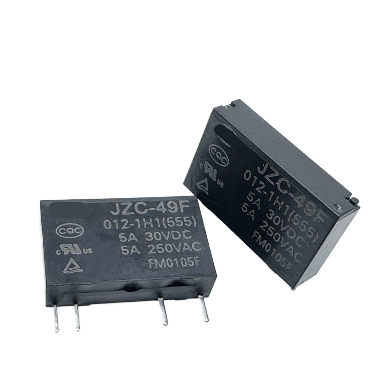 YZWRWRMKTB 1pc JZC-49F 012-1H1(555) (PA1A-12V-5A) Relay 4pins