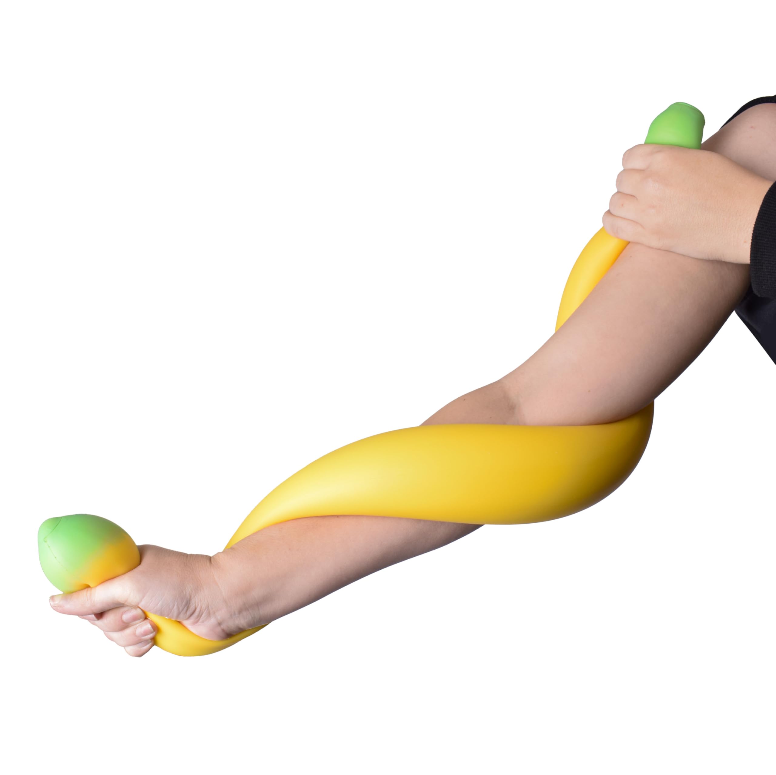 Toymendous Laffy Snacks, Squishy Banana Stress Ball Toy thumbnail 6