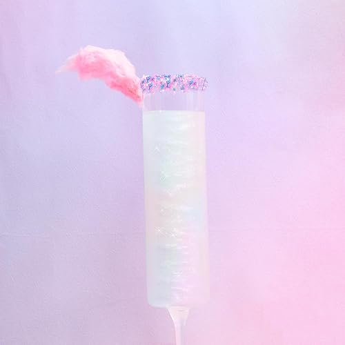 Miniatura 4 de Fancy Sprinkles Chromatica Fancy Sugar Pearlescent - Cristales de azúcar color rosa intenso, azul, morado, blanco y verde azulado, moteados con mini