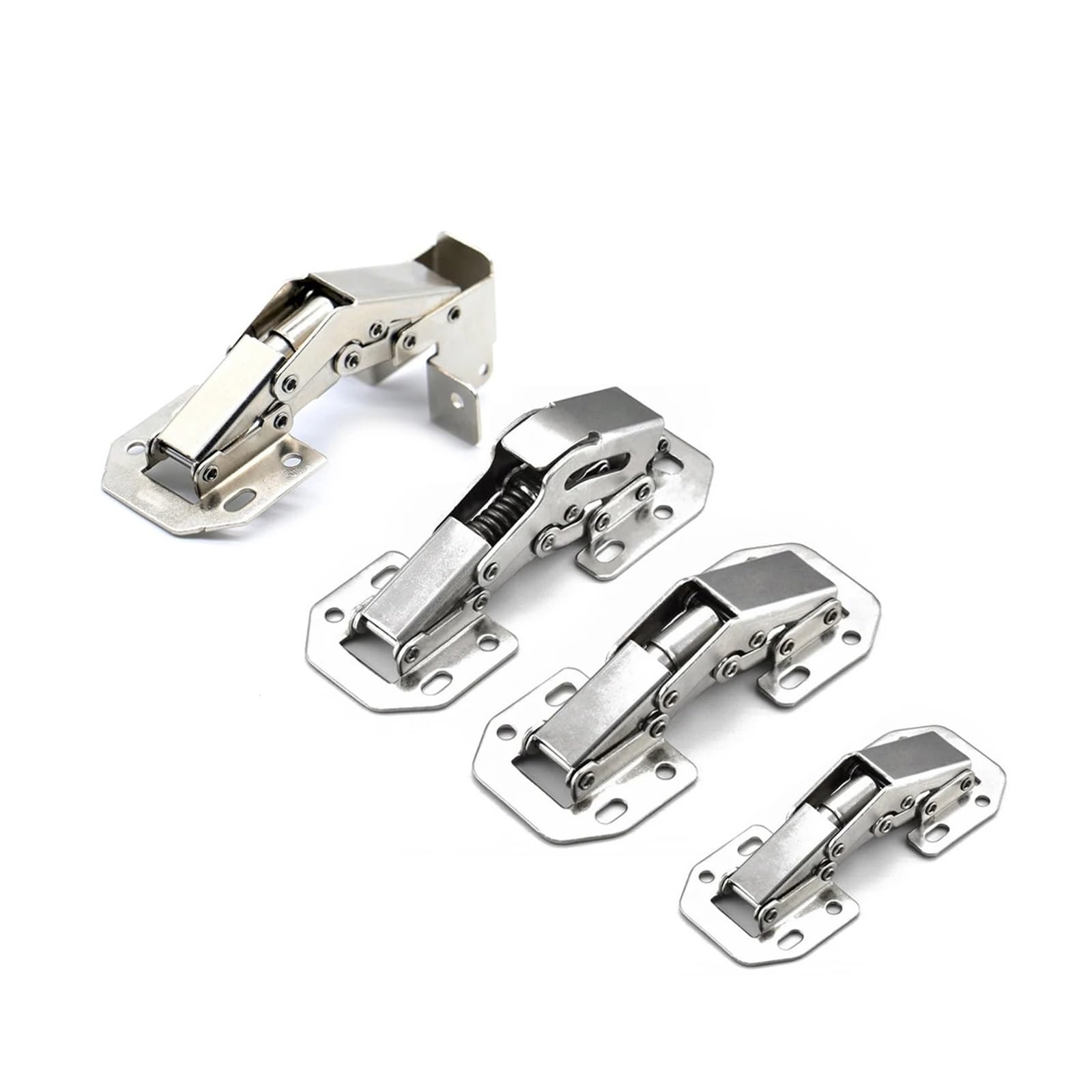 Cabinet Hinges Zawias do szafki 3/4 cala Normalny/miękki domyk Bez wiercenia Hydrauliczny miękki domyk 90 stopni ze śrubami(4 Inch Soft Close)