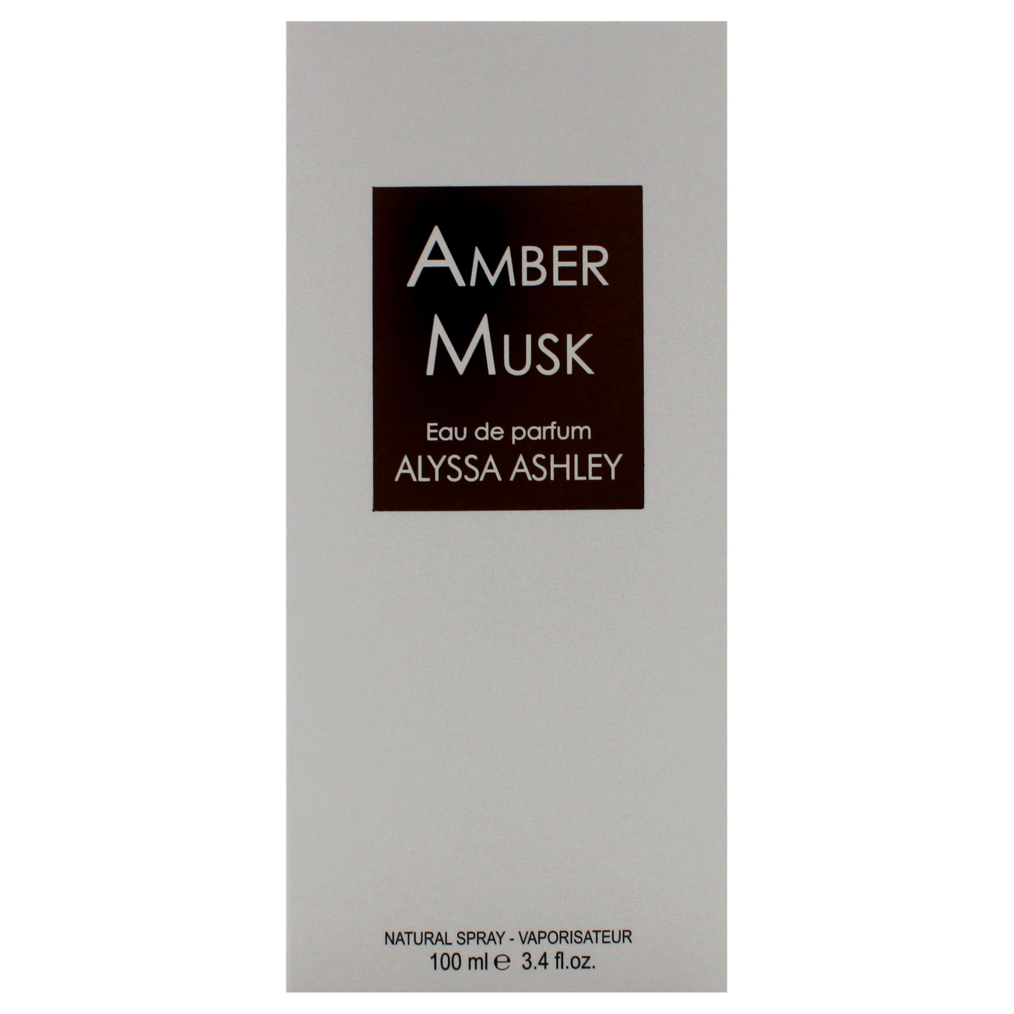 Alyssa Ashley - Amber Musk Eau de Parfum, Profumo, Acqua Profumata - 100ml