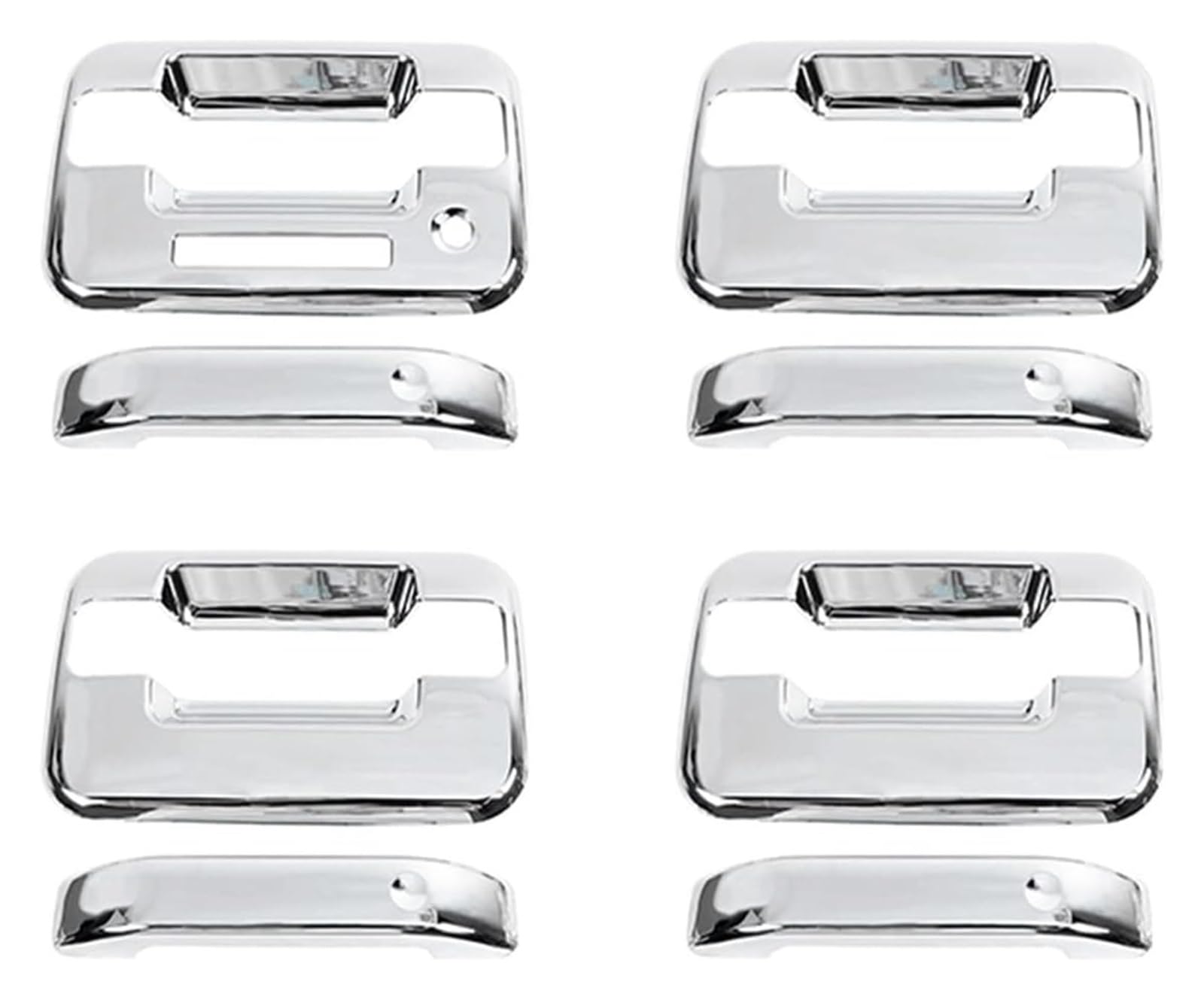 QWQTHGS Car Exterior Door Handle Cap for F150 2009-2014 Car Exterior Door Handle Decoration Cover Stickers Accessories(2)