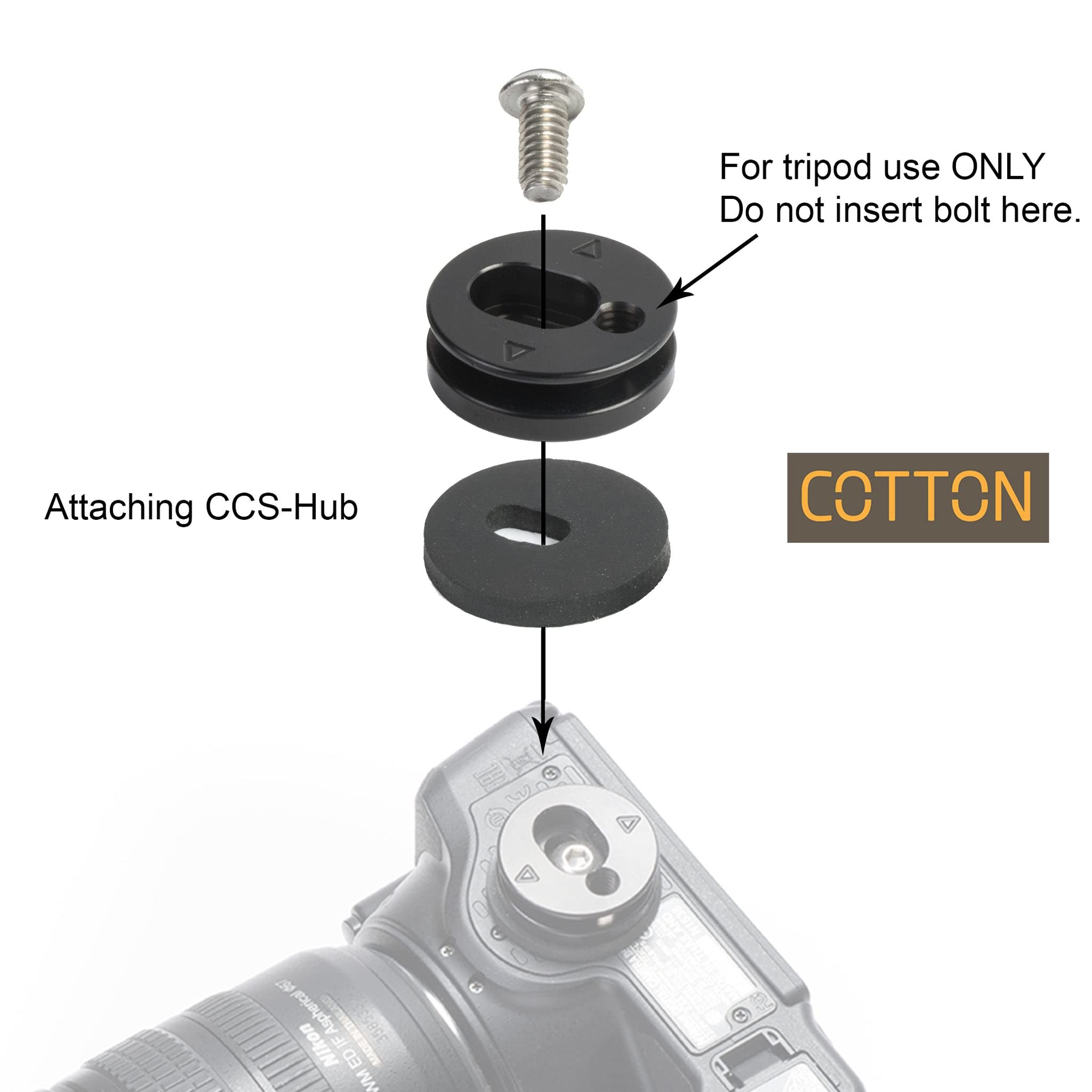 Cotton Carrier Skout G2 Arnés estilo Sling para binocular, gris, talla única