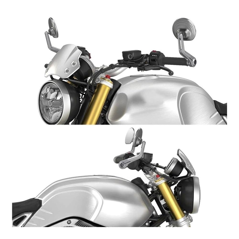 Rétroviseurs Latéraux De Guidon Moto pour BM&W R NineT RNINET Urban G/S pour Nine T Pure RnineT pour Scrambler 2020 Rétroviseurs Moto