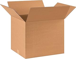 The Packaging Wholesalers 17 x 14 x 14 Inches Shipping Boxes, 25-Count (BS171414)