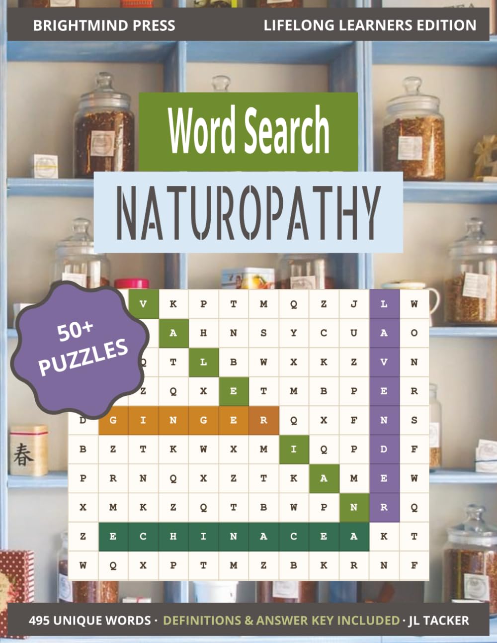 Explore Naturopathy: Word Search Puzzles: 55 Themed Puzzles with Definitions & Answer Key Included