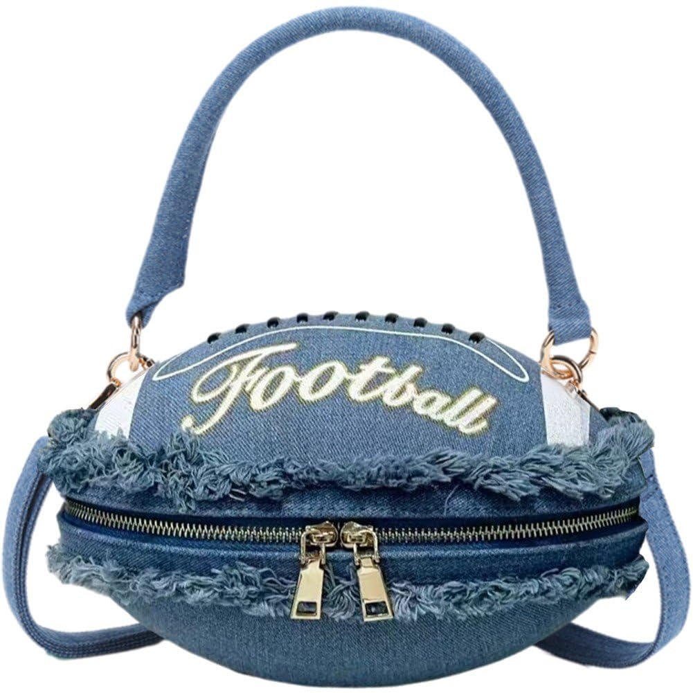 Sac à main pour femmes en jean avec bandoulière amovible