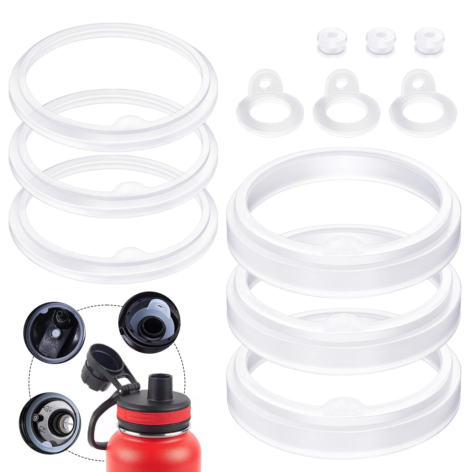 Straw Lid Thermoflask Replacement Parts THERMOS Funtainer