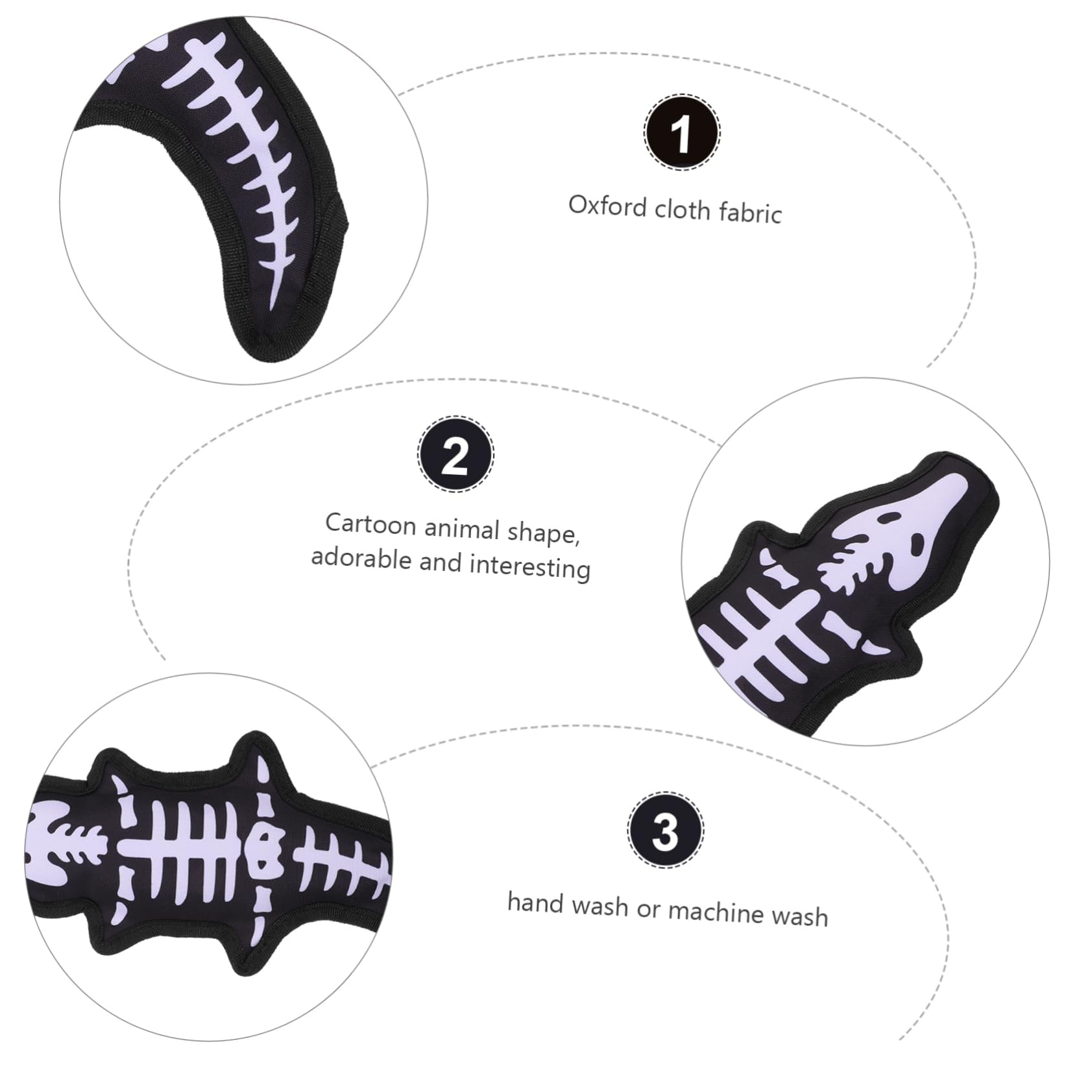 INOOMP Jouet À Mâcher pour Chien en Tissu Oxford pour Chiot