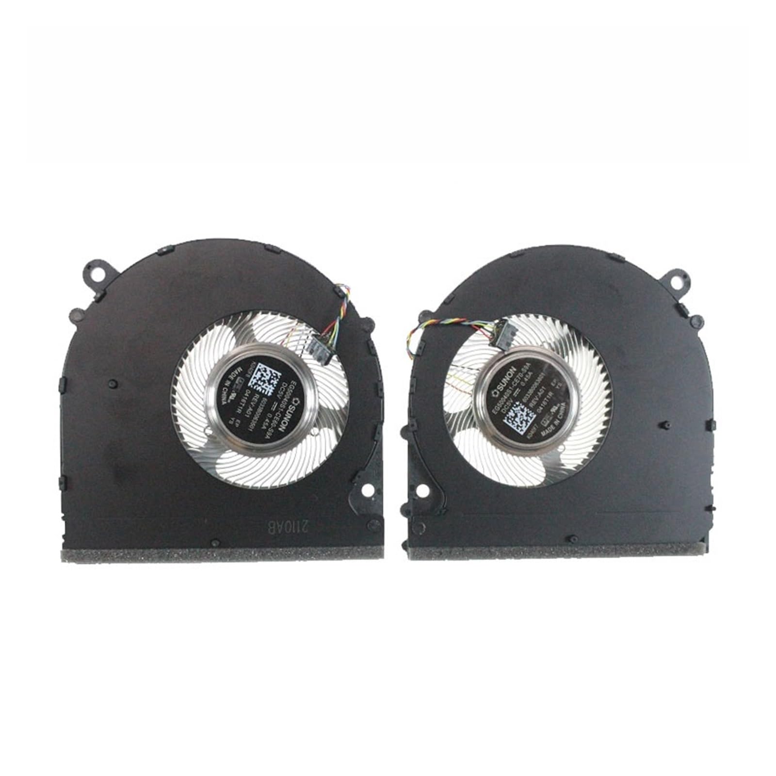 tianwandong Wentylator chłodzący procesor i kartę graficzną laptopa 15,6 Pro 2 GTX Edition TM1707 181501-AB(CPU GPU FAN)