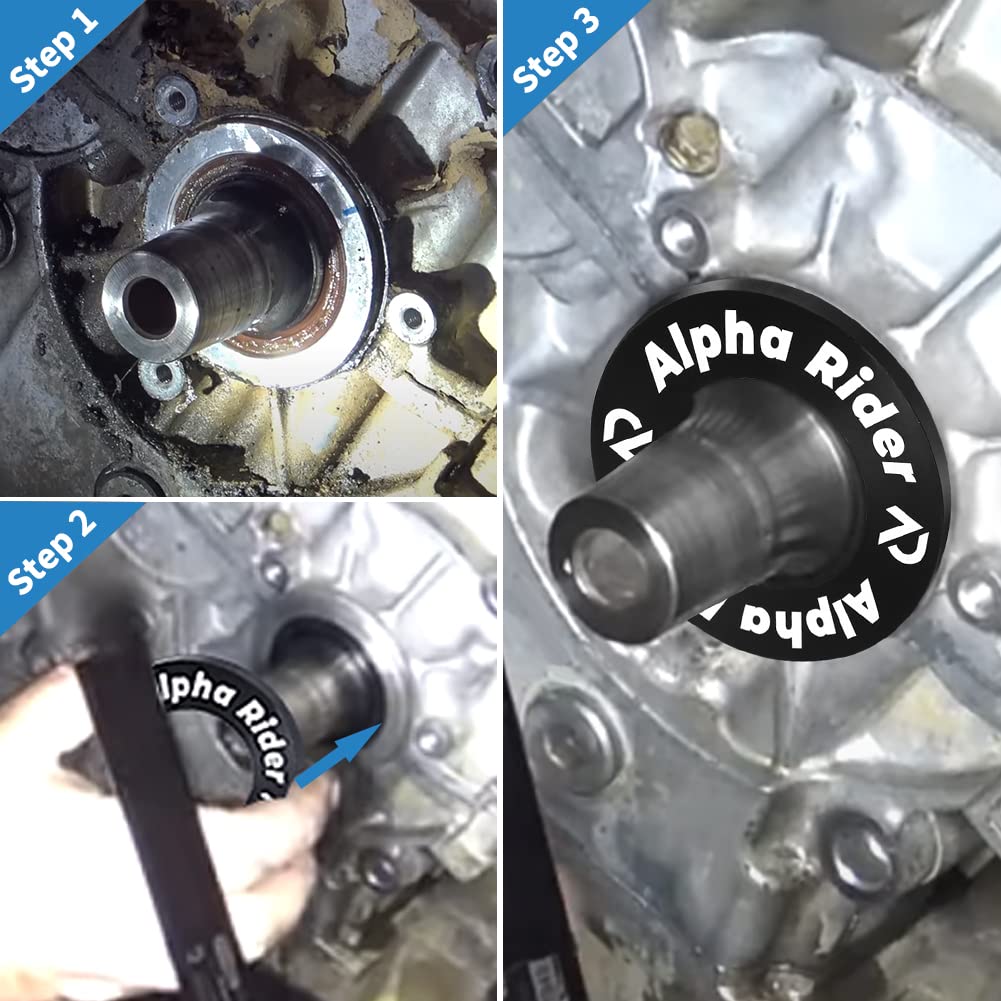 Snapklik.com : Upgrade Crank Seal Ring Cover, Crankshaft Seal Cover Kit ...