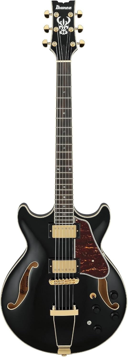 Ibanez Artcore Expressionist AMH90 Semi-hollow Electric Guitar - Black
