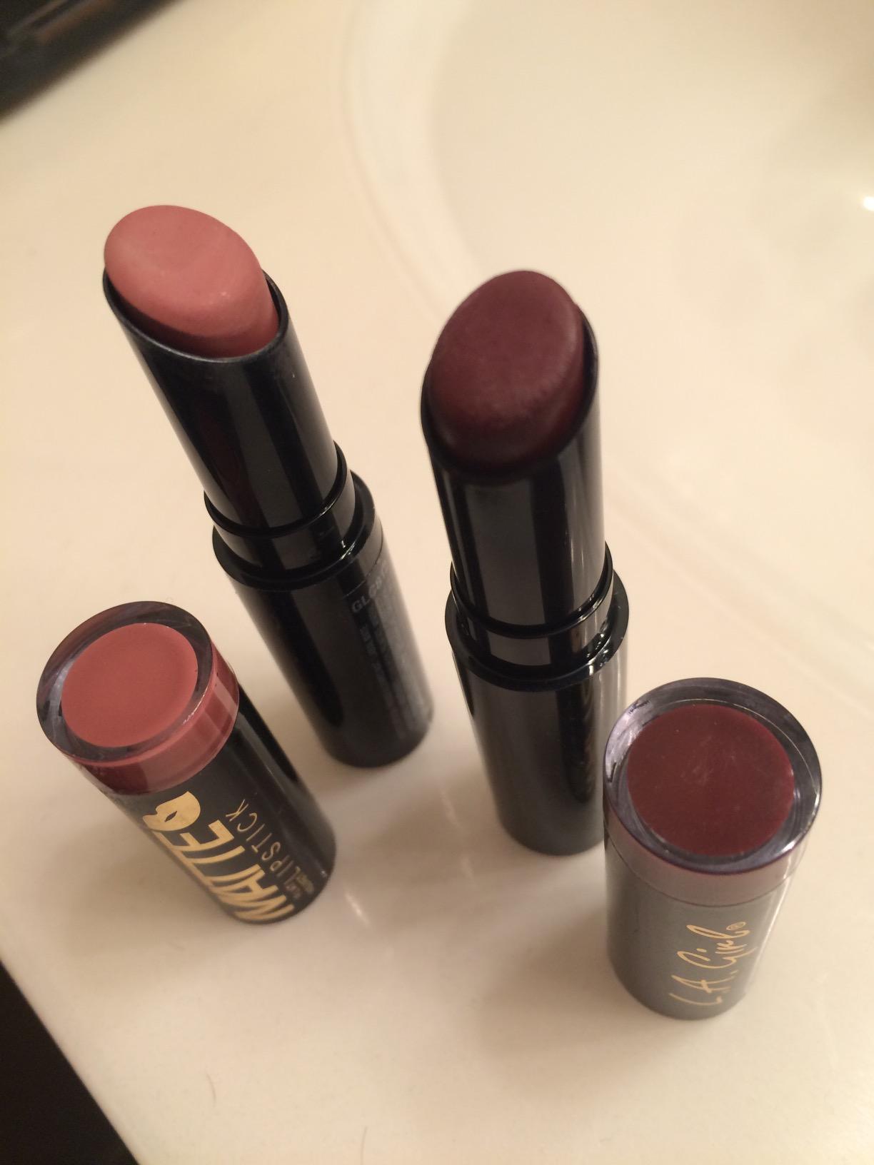 L.A. Girl Matte Flat Velvet Lipstick, Ooh La La! GLC801