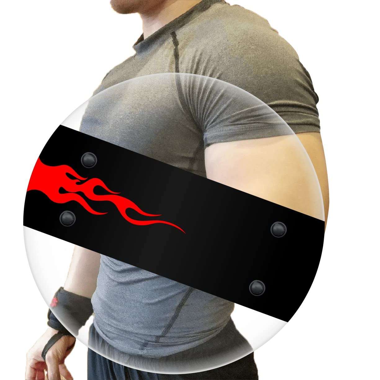 Outdoor Safety & Survival Self Defense Arm Shield, Multifunctional Aluminum Alloy Shield With Glass Breaker