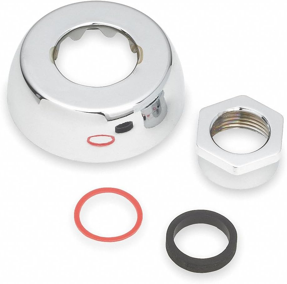 Spud Coupling Assembly: Fits Sloan Brand, For Regal(R), 3/4 in Size, Brass, F54A, 3ERA6