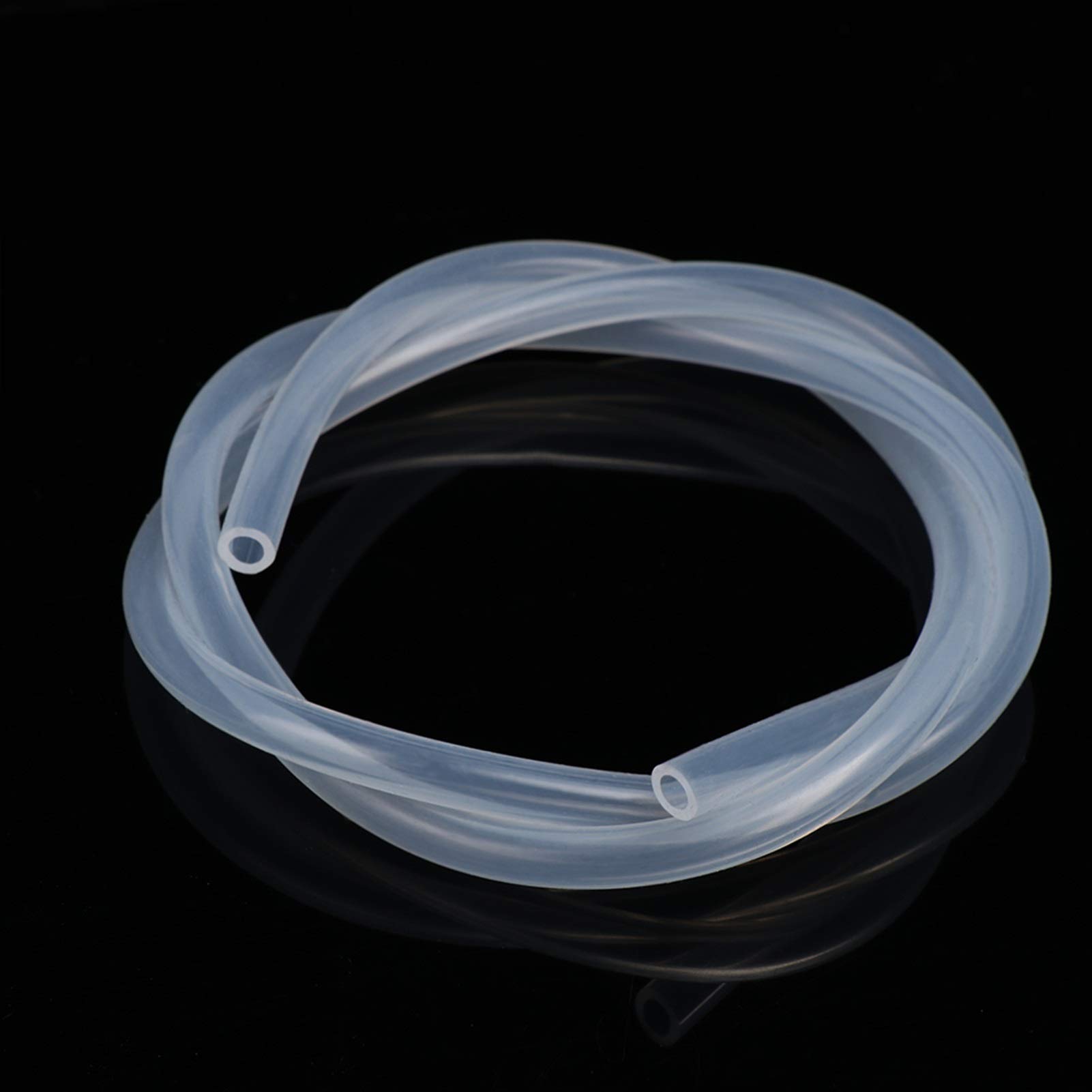 Transparenter flexibler Silikon-Gummischlauch, Labor-Schlauchpumpe, durchscheinender Silikonschlauch, mehrere Größen, 1 m (8 x 12 mm)