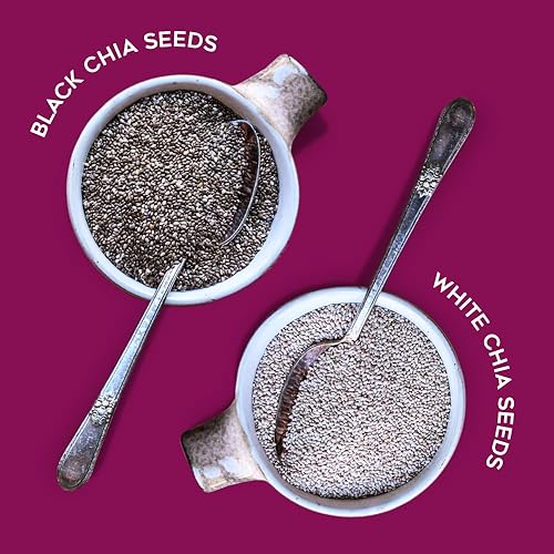 Miniatura 4 de Suncore Foods Paquete de 2 semillas Tiny but Mighty Seed - 1 semillas de chía negra y 1 semillas de chía blanca