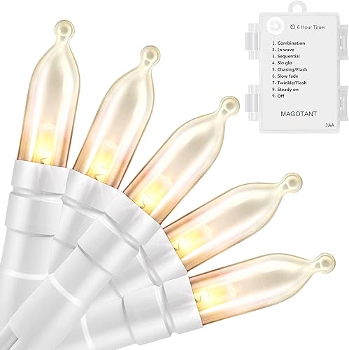 Vista 31 de Guirnalda de luces LED para Navidad, color blanco cálido y multicolor, Jardín Alambre verde blanco cálido