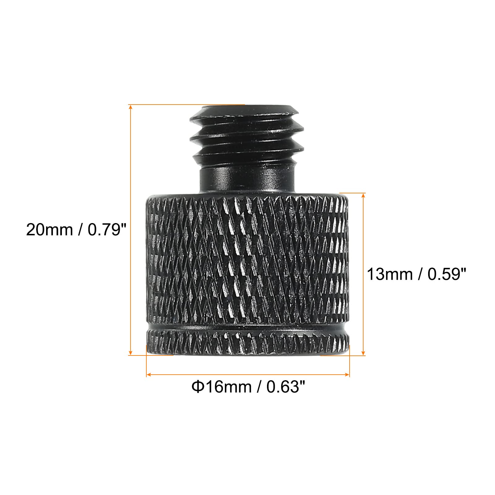 Amazon.com: MECCANIXITY Mic Stand Adapter M10 Female x 3/8-16 Male