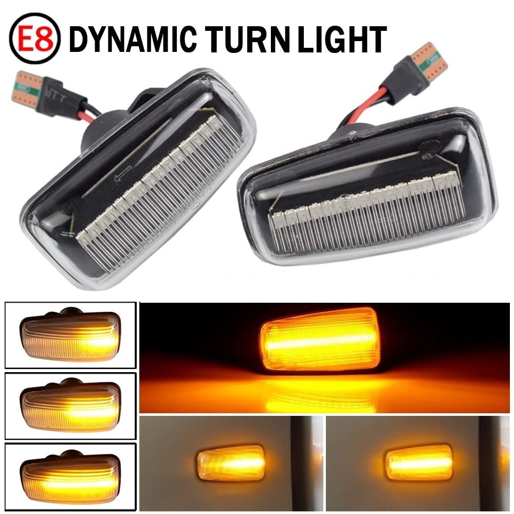 ZALTAS Cornering Indicators Lamp Car Turn Signal Lamps LED For