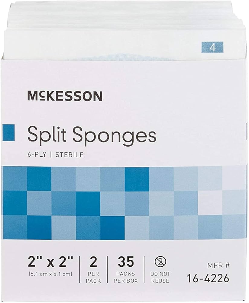 Amazon.com: McKesson Performance Plus Gauze Iv Sponge 6Ply Sterile