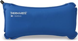 Therm-a-Rest Lumbar Travel Pillow - Self-Inflating Ultralight Support for Spine Relief & Bad Seats