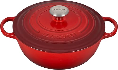 Miniatura 10 de Le Creuset Signature - Horno de chef de hierro fundido, 7.5 cuartos de galón, ostra