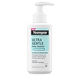 Ultra Gentle Foaming Facial Cleanser, Foaming Face Wash for Sensitive Skin, Gently Cleanses Away Dirt, Oil & Makeup Without Over Drying, Fragrance-Free, 5.8 fl. oz