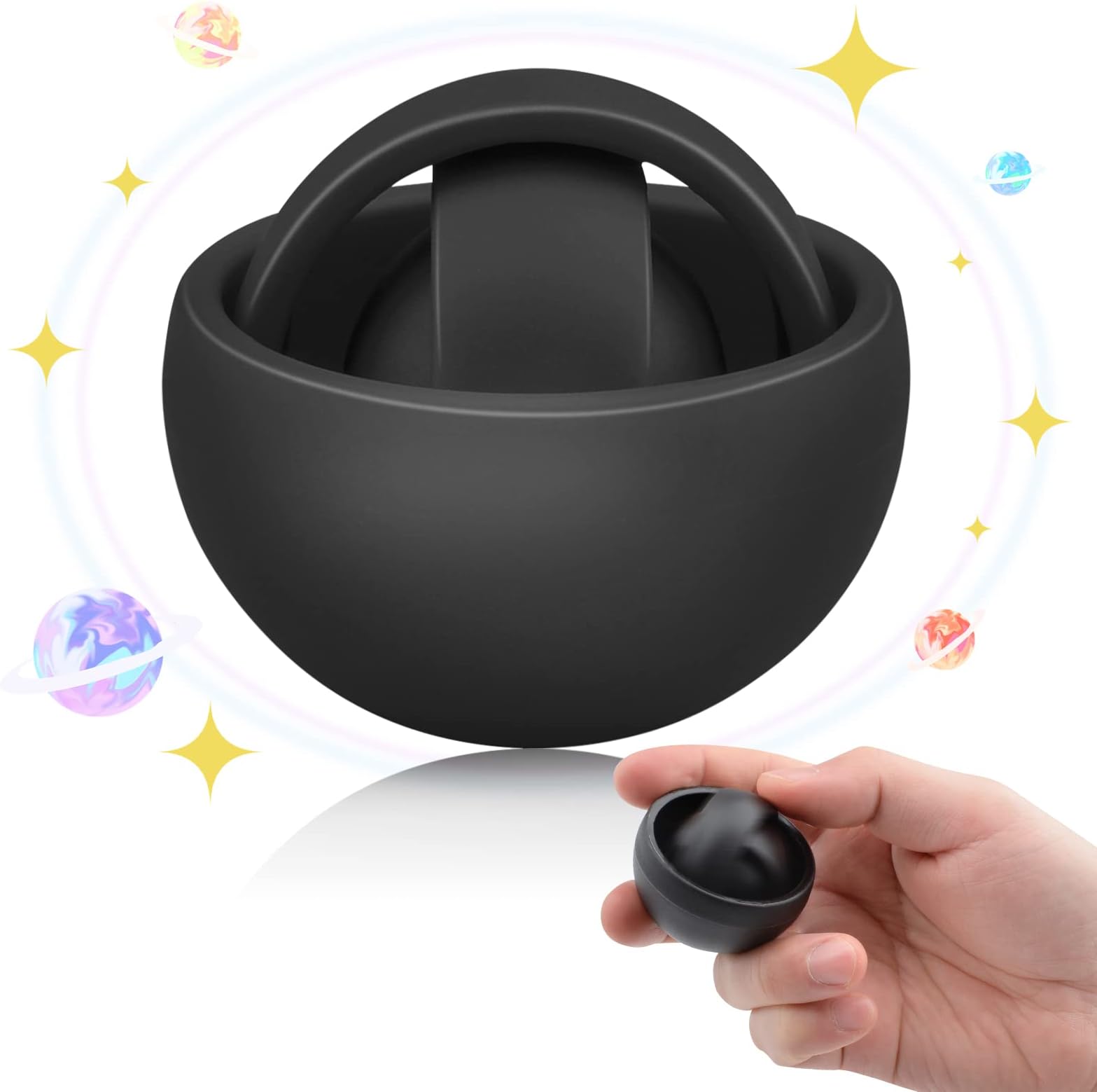 CevioceNew Fidget Toys for Kids Teens Adults,Fidget Gyro Toys|Finger Toys Easter Basket Stuffers, Fidget Spinner Gyro|Best Gift Ideas for 3 4 5 6 7 8 9 10 11 12+ Boys Girls Men ADHD Autism