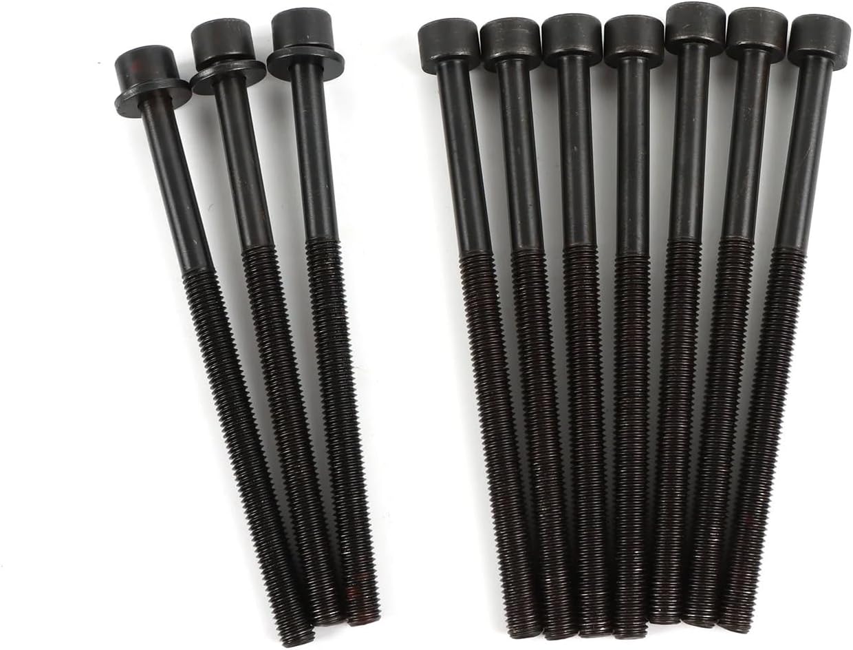 Auto G4KH Engine Rebuild Overhaul Kit Pistons&Rings Set Timing Kit Compatible with Hyundai Sonata Tucson Compatible with KIA Soul 2.0T Car Parts(10pcs Head Bolts)