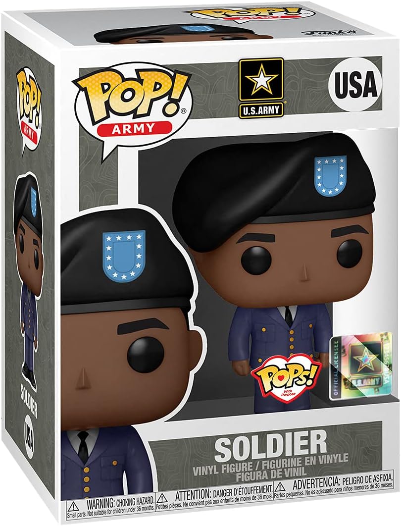 Funko Pop! Pops with Purpose Military: Army - Male : Clothing, Shoes & Jewelry