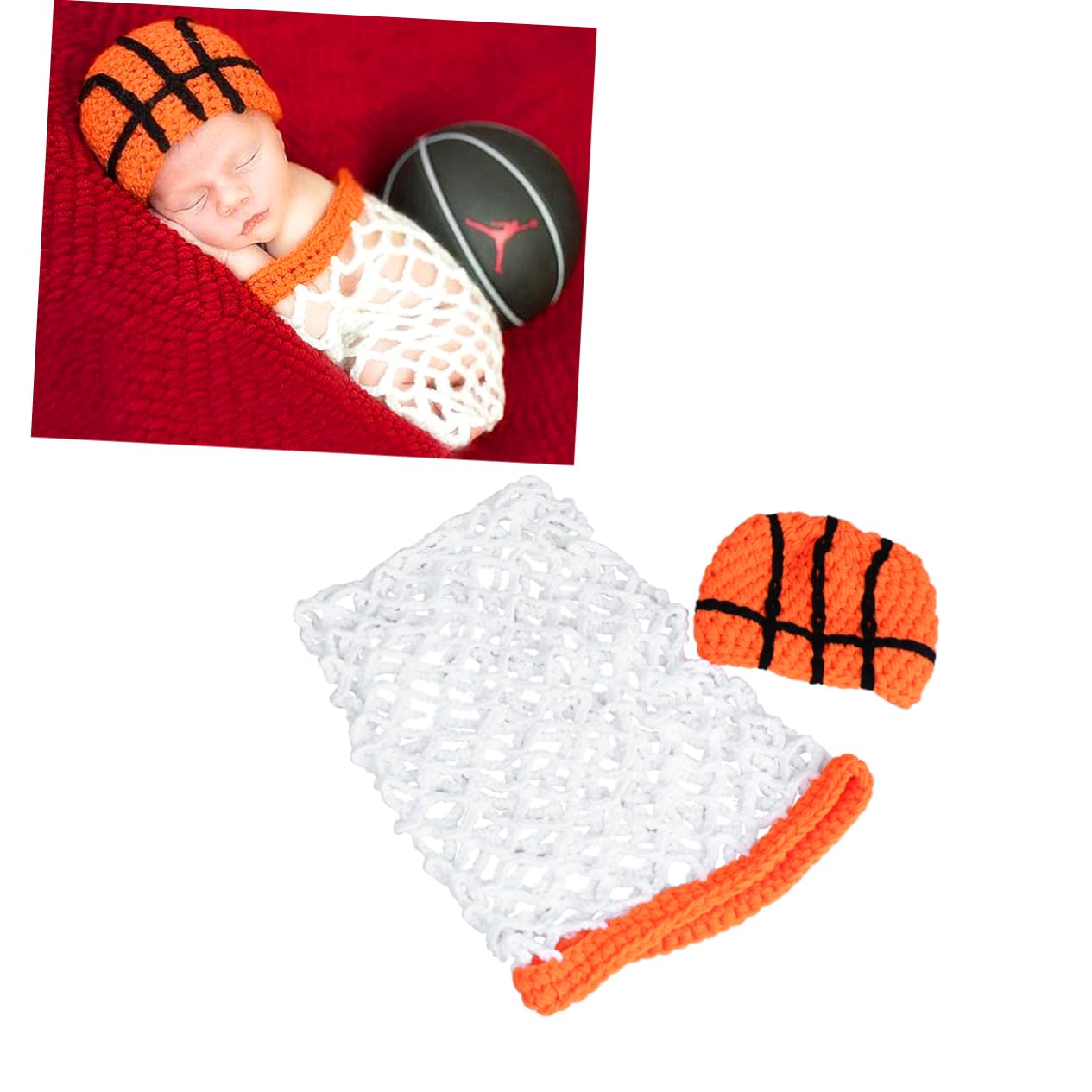 UKCOCO 6 Pezzi Oggetti Di Scena Per La Fotografia Per Le Foto Del Neonato Da Basket Neonato Vestiti Appena Nati Oggetti Di Scena Per Bambini Costumi Per Bambini Fotografia Propfor