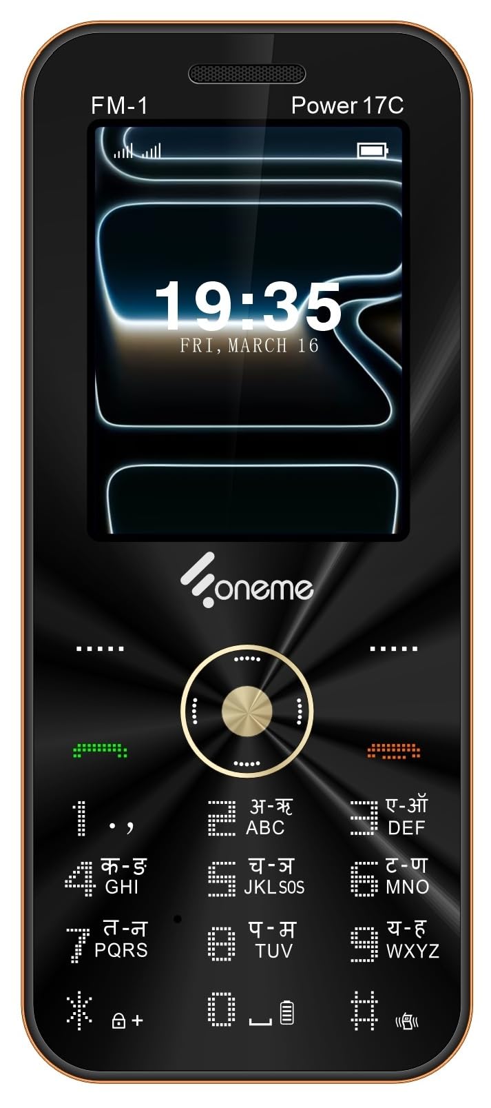 Latest Power 17C Sleek & Stylish Dual Sim |Keypad Mobile| with 2.4" Big Display |Sleek Design|BT Dialer| Voice Changer |Auto Call Recording|Long Lasting Battery|Camera|Feature Phone| Orange-image-13
