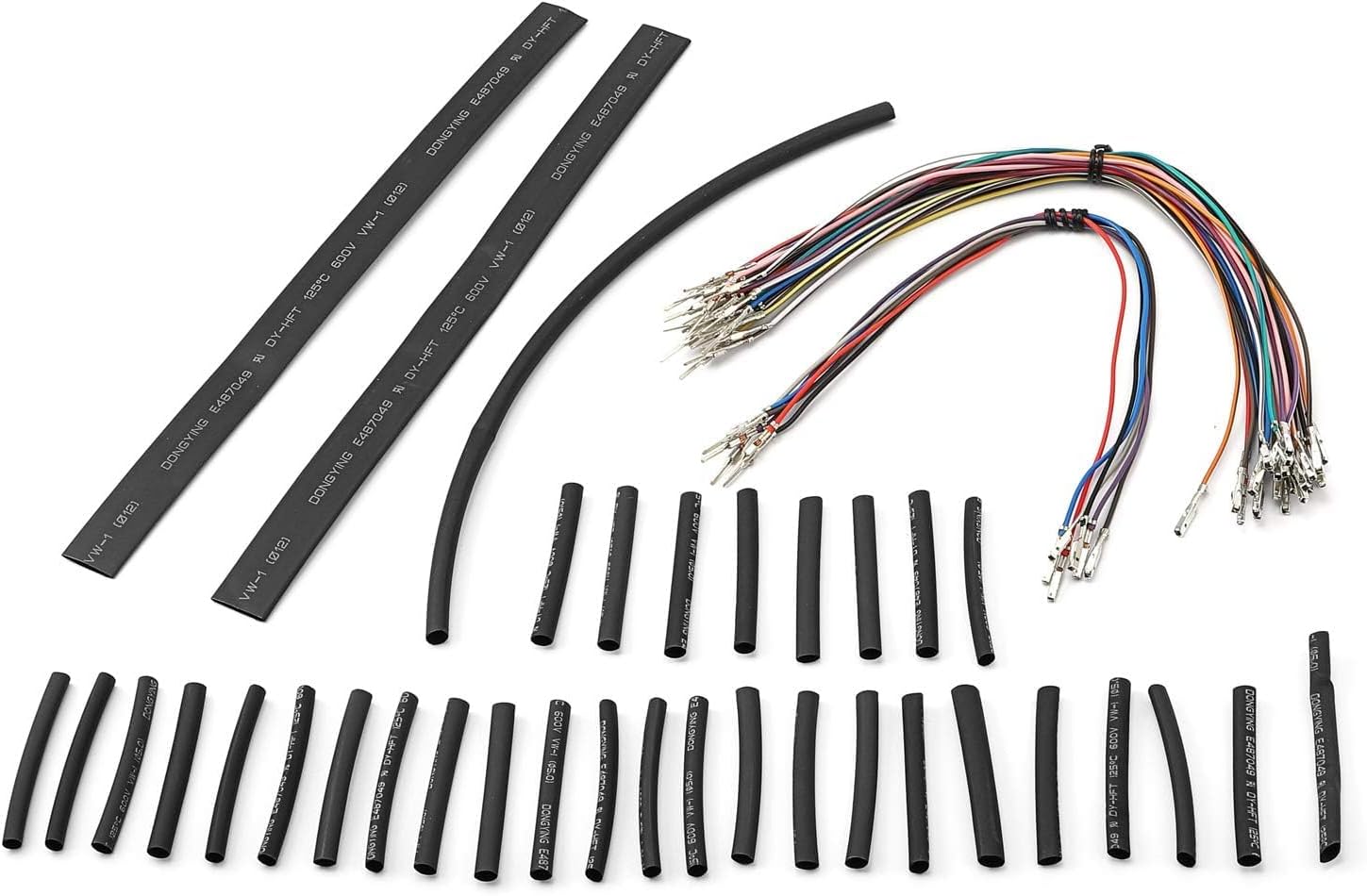 WeiSen Plug N Play 14" 16" Handlebar Extension Wire and Throttle-By-Wire Extend Kit Compatible with Harley Touring Electra Street Road Glide King 07-13, Fits Tri Glide FLHTCUTG 09-13