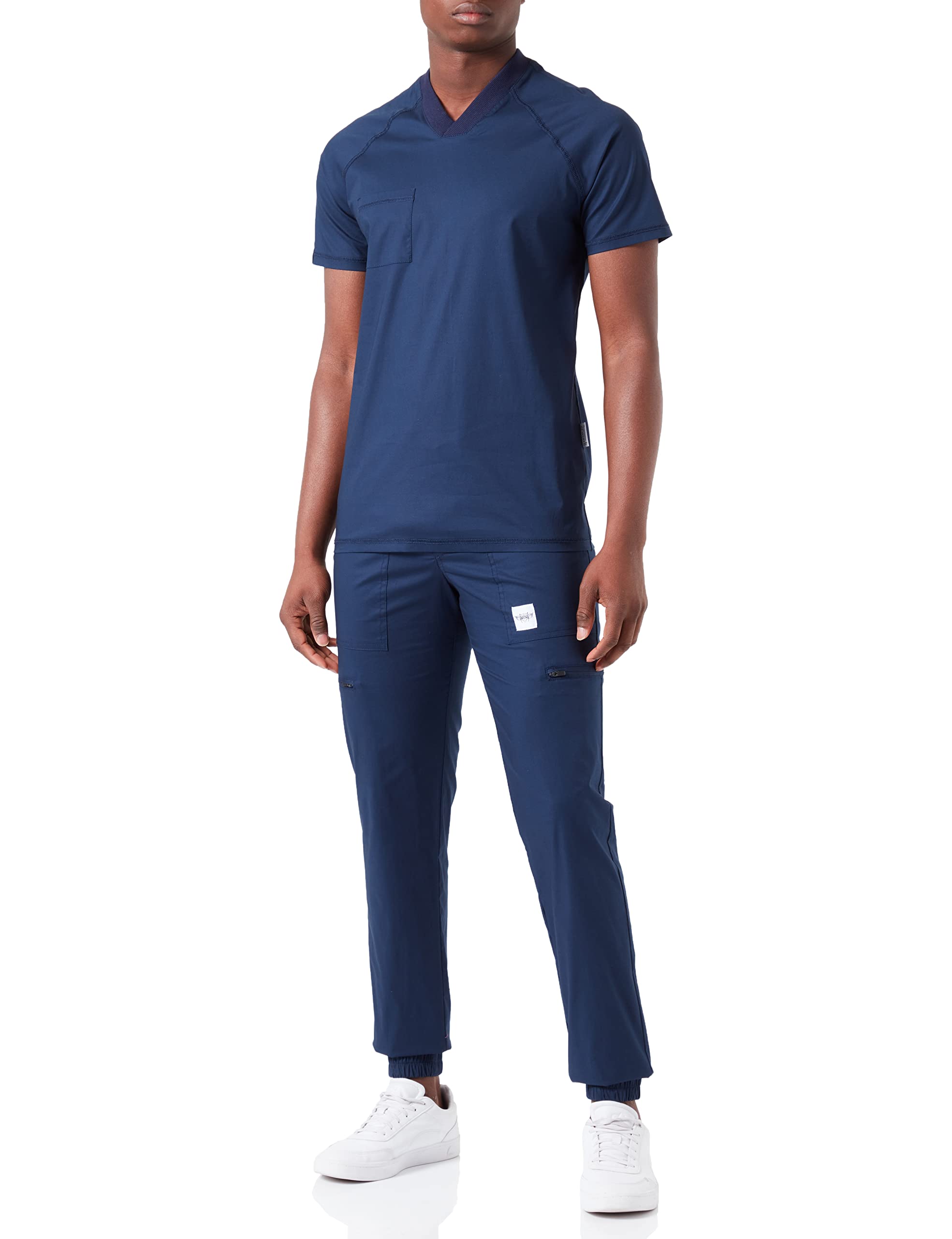 InWhite Męski kombinezon medyczny 50299, nawigacja., L-XL Große Größen