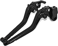 Vista 9 de ESPEEDMTC para Suzuki Gixxer 150 155 2015-2020 Aleación de aluminio modificada CNC Accesorios de palanca de embrague de freno de tamaño largo