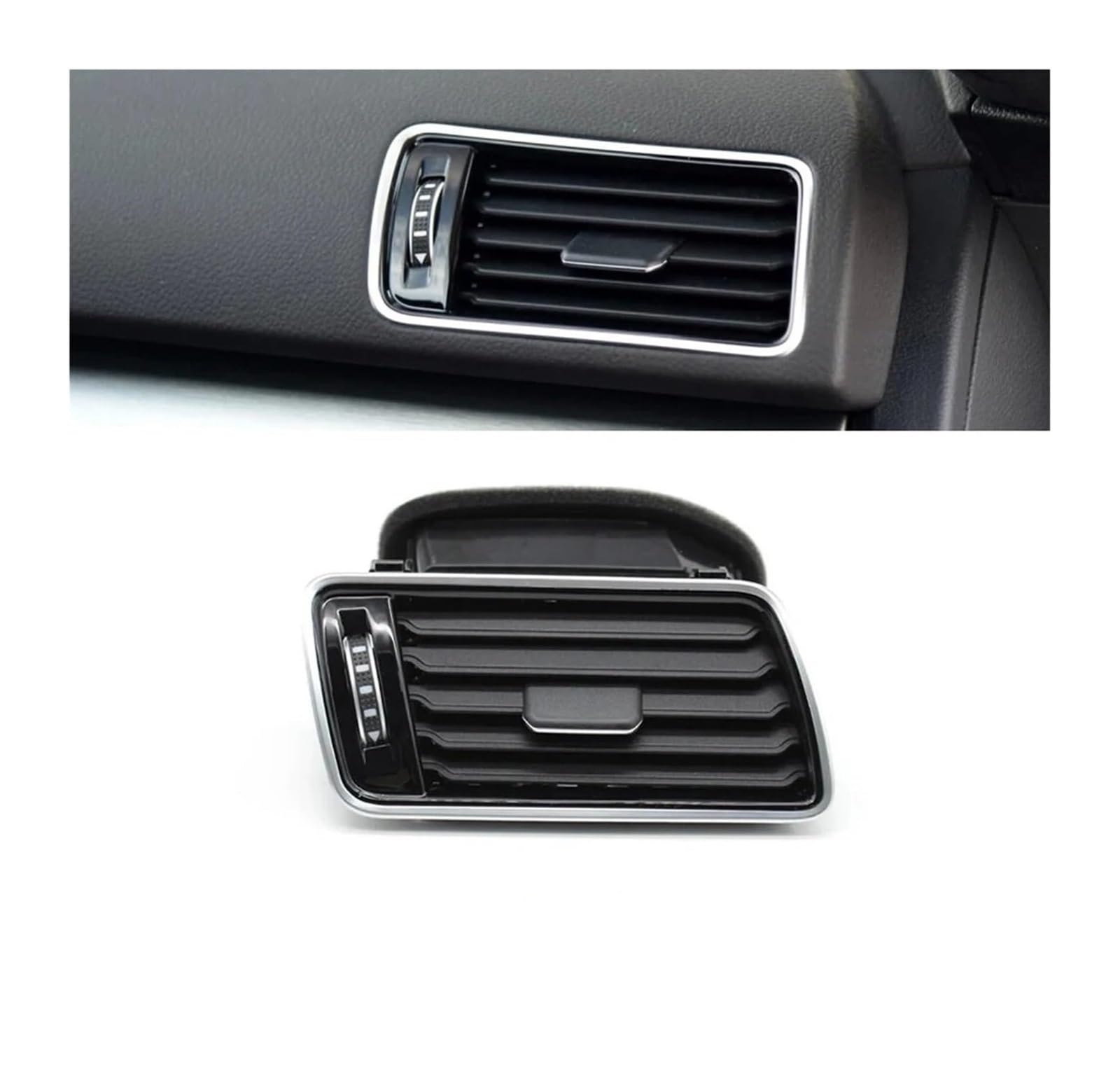 Auto Aria condizionata Ventilazione Per VW Per p&assat B6 B7 CC R36 2006-2014 Griglia Auto Nera Per Bocchetta Di Ventilazione Centrale Sinistra/destra Dell'aria Condizionata(LHD Piano Right)
